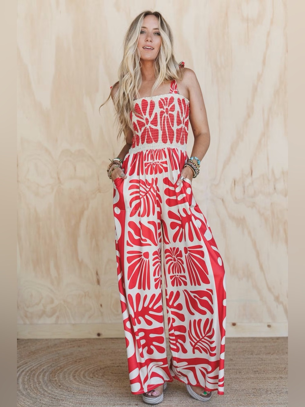 Davi and Dani printed jumpsuit